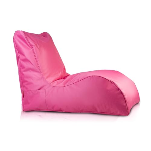 Ecopuf - Sitzsack Naomi, Pouf Sessel aus Polyester - Bequeme Sitzfläche im Meridianstil - Stoffsack mit Styroporkugeln - Entspannungssessel für Wohnzimmer - Farbe Rosa NC10 Ecopuf - Sitzsack Naomi, Pouf Sessel aus Polyester - Bequeme Sitzfläche im Meridianstil - Stoffsack mit Styroporkugeln - Entspannungssessel für Wohnzimmer - Farbe Rosa NC10 von Ecopuf