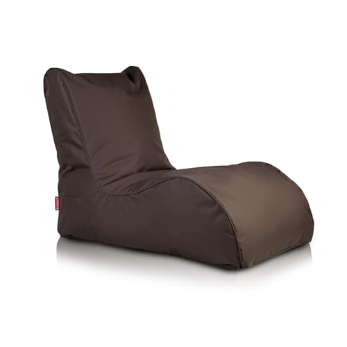 Ecopuf - Sitzsack Naomi, Pouf Sessel aus Polyester - Bequeme Sitzfläche im Meridianstil - Stoffsack mit Styroporkugeln - Entspannungssessel für Wohnzimmer - Farbe Schokolade NC15 Ecopuf - Sitzsack Naomi, Pouf Sessel aus Polyester - Bequeme Sitzfläche im Meridianstil - Stoffsack mit Styroporkugeln - Entspannungssessel für Wohnzimmer - Farbe Schokolade NC15 von Ecopuf