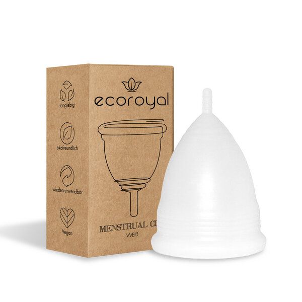 Ecoroyal Menstruationstasse in 2 Größen von Ecoroyal