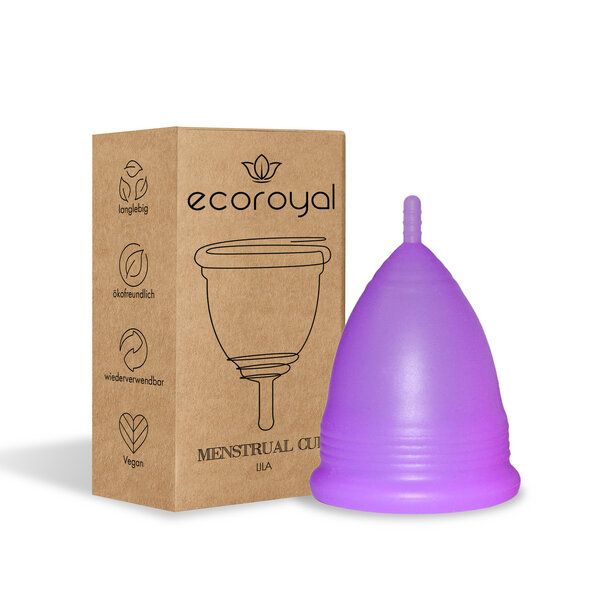 Ecoroyal Menstruationstasse in 2 Größen von Ecoroyal
