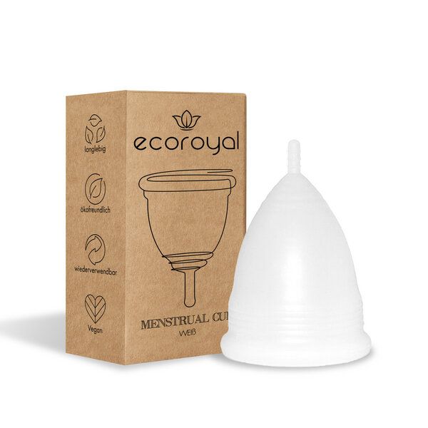 Ecoroyal Menstruationstasse in 2 Größen von Ecoroyal