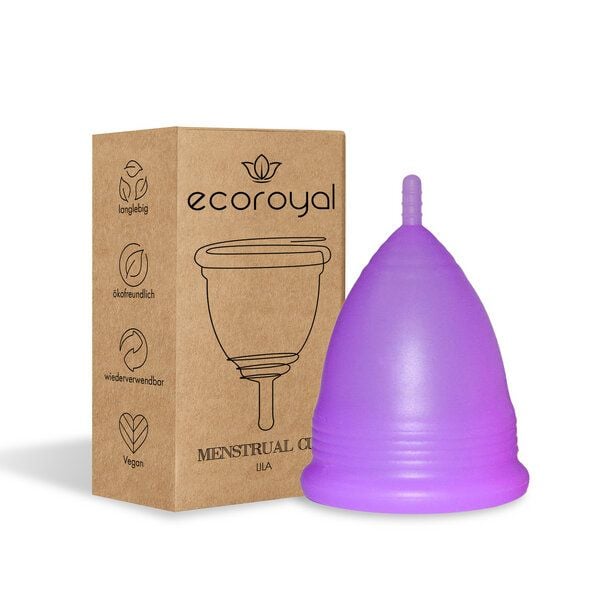 Ecoroyal Menstruationstasse in 2 Größen Ecoroyal Menstruationstasse in 2 Größen von Ecoroyal