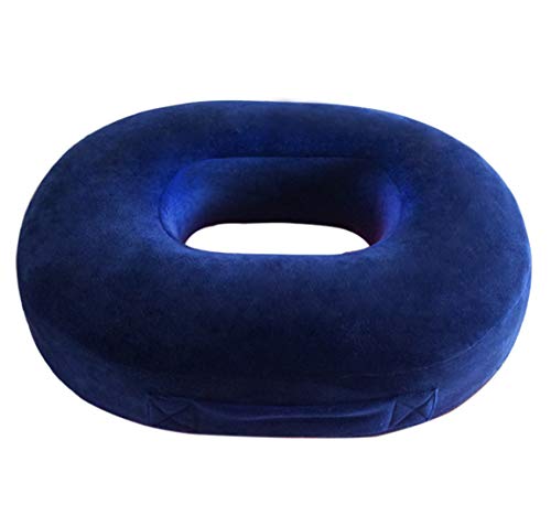 Ecosafeter Donut Sitzkissen Hochwertiges Hämorrhoiden-Kissen aus Memory-Schaum für Steißbein Ischias Hämorrhoiden Rückenschmerzlinderung von Ecosafeter
