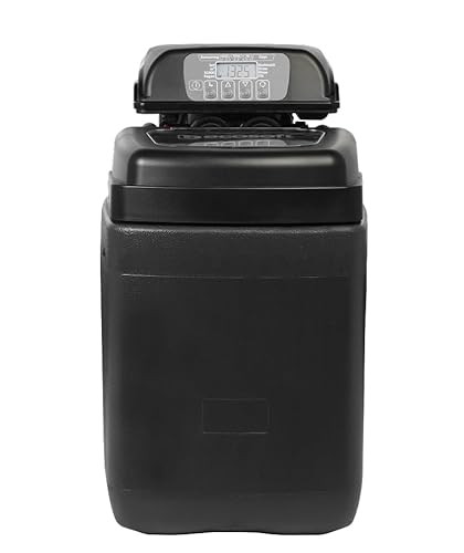 Ecosoft Pink 100 water softener | Kompakter Entkalker für hartes Wasser | energiesparendes volumetrisches Digitalventil | Unterbeckeninstallation | Kalkschutz von Ecosoft