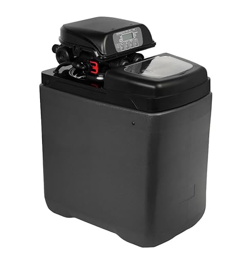 Ecosoft Pink 150 water softener | Kompakter Entkalker für hartes Wasser | energiesparendes volumetrisches Digitalventil | Unterbeckeninstallation | Kalkschutz von Ecosoft