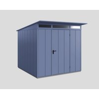Ecostar Gerätehaus »Elegant-P«, Metall, BxHxT: 238 x 232,3 x 238 cm (Außenmaße inkl. Dachüberstand) - blau von Ecostar