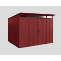 Ecostar Gerätehaus »Elegant-P«, BxT: 302,8 x 238 cm, Metall, Doppeltür - rot von Ecostar