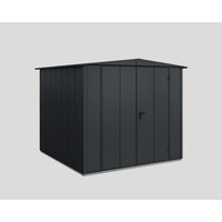 Ecostar Gerätehaus »Elegant-S«, Metall, BxHxT: 238 x 216 x 238 cm (Außenmaße inkl. Dachüberstand) - grau Ecostar Gerätehaus »Elegant-S«, Metall, BxHxT: 238 x 216 x 238 cm (Außenmaße inkl. Dachüberstand) - grau von Ecostar