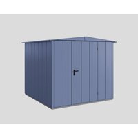 Ecostar Gerätehaus »Elegant-S«, BxT: 238 x 238 cm, Metall, Einzeltür - blau von Ecostar