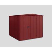 Ecostar Gerätehaus »Elegant-S«, BxT: 238 x 238 cm, Metall, Einzeltür - rot von Ecostar