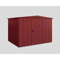 Ecostar Gerätehaus »Elegant-S«, BxT: 302,8 x 238 cm, Metall, Einzeltür - rot von Ecostar