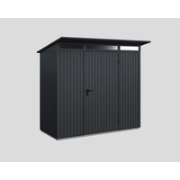 Ecostar Gerätehaus »Trend-P«, BxT: 238 x 107,8 cm, Metall, Einzeltür - grau von Ecostar