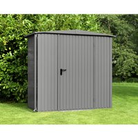 Ecostar Gerätehaus »Trend-S«, BxT: 238 x 107,8 cm, Metall, Einzeltür - grau von Ecostar