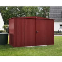 Ecostar Gerätehaus »Trend-S«, BxT: 302,8 x 238 cm, Metall, Doppeltür - rot von Ecostar