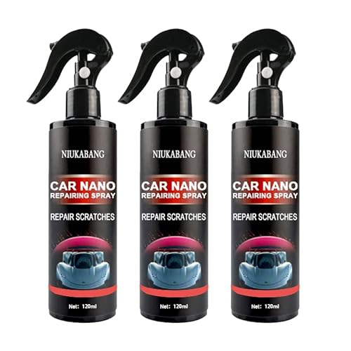 Auto Nano Reparaturspray, Car Coating Spray, High Protection Quick Car Coating Spray, Autolack Reparatur Auto Exterior Restorer Ceramic Spray Coating Quick Coat Für Autos Boote Motorräder 120ml/4,22oz von Ecoticfate