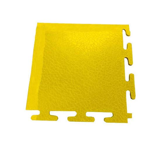 Ecotile E55.200 PVC Eckrampe, 5mm > 1mm, 115mm x 115mm, Grau von Ecotile