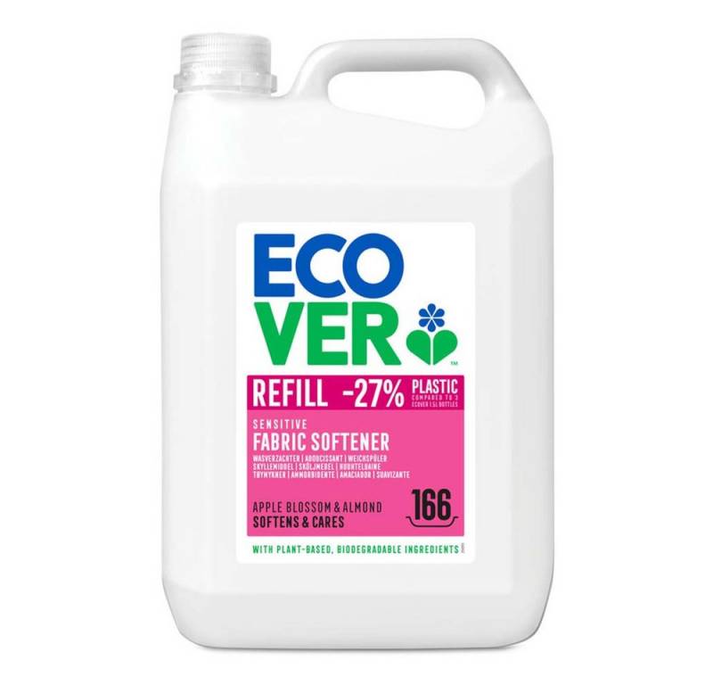 Ecover Weichspüler - Apfelblüte & Mandel 166WL Kanister 5L Weichspüler von Ecover