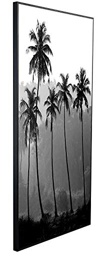 Ecowelle Infrarotheizung mit Bild | 1200 Watt | 60x120 cm | Infrarot Heizung| | Made in Germany| d 68 Kokosnussbäume von Ecowelle