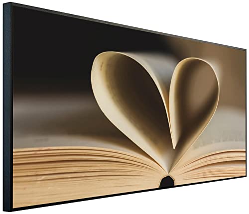 Ecowelle Infrarotheizung mit Bild | 1200 Watt | 60x120 cm | Infrarot Heizung| | Made in Germany| i 176 Buch der Herzform Ecowelle Infrarotheizung mit Bild | 1200 Watt | 60x120 cm | Infrarot Heizung| | Made in Germany| i 176 Buch der Herzform von Ecowelle