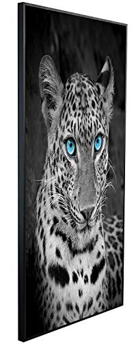 Ecowelle Infrarotheizung mit Bild | 750 Watt | 60x120 cm | Infrarot Heizung| | Made in Germany| b 64 Leopard von Ecowelle