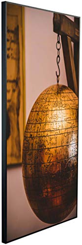Ecowelle Infrarotheizung mit Bild | 750 Watt | 60x120 cm | Infrarot Heizung| | Made in Germany| i 190 Globus von Ecowelle