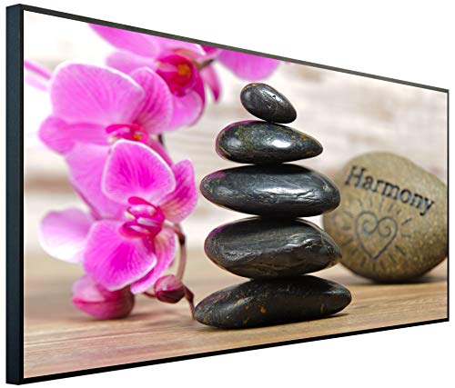 Ecowelle Infrarotheizung mit Bild | 750 Watt | 60x120 cm | Infrarot Heizung| | Made in Germany| k 56 Harmonie von Ecowelle