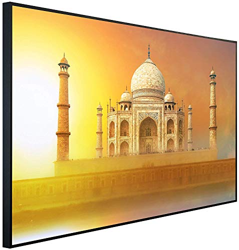 Ecowelle Infrarotheizung mit Bild | 900 Watt | 60x120 cm | Infrarot Heizung| | Made in Germany| d 69 Taj Mahal Grab von Ecowelle