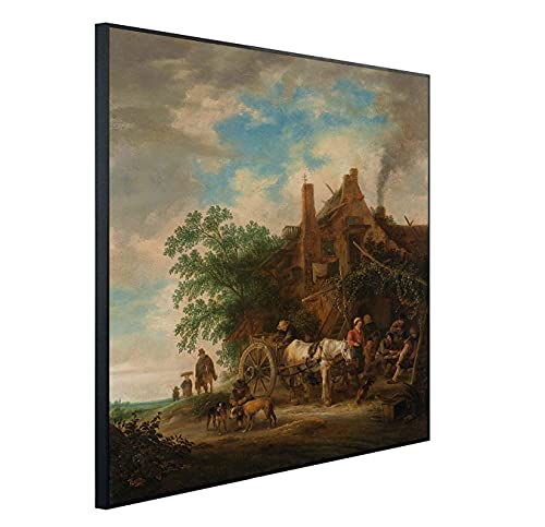 Ecowelle Infrarotheizung mit Bild | 900 Watt | 60x120 cm | Infrarot Heizung| | Made in Germany| g 163 Gemälde von Ecowelle