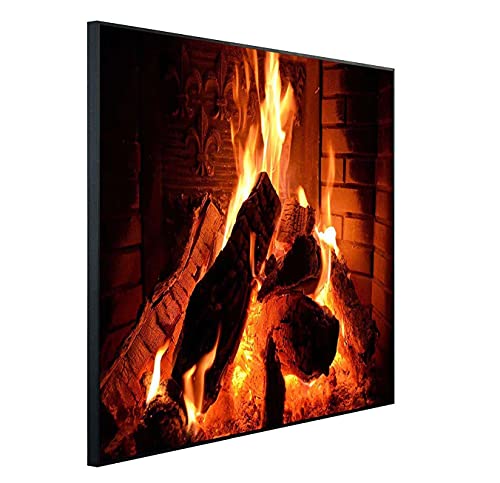 Ecowelle Infrarotheizung mit Bild | 900 Watt | 60x120 cm | Infrarot Heizung| | Made in Germany| i 4 Kaminfeuer Ecowelle Infrarotheizung mit Bild | 900 Watt | 60x120 cm | Infrarot Heizung| | Made in Germany| i 4 Kaminfeuer von Ecowelle