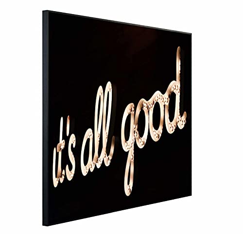 Ecowelle Infrarotheizung mit Bild | 900 Watt | 60x120 cm | Infrarot Heizung| | Made in Germany| j 195 It's All Good von Ecowelle