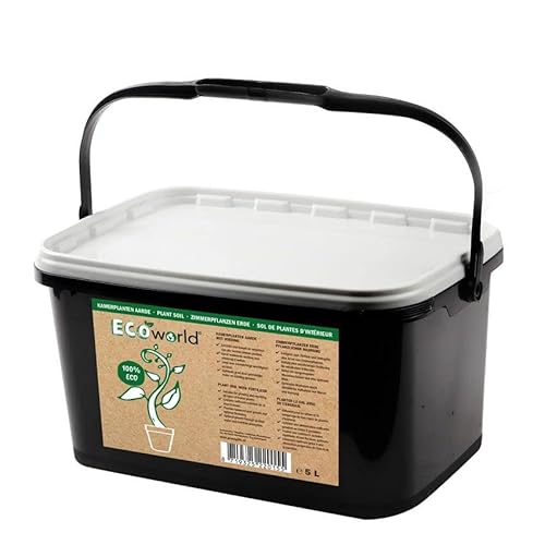 vdvelde.com - Ecoworld Zimmerpflanzen Boden - Erde - Eimer 5 Liter von Ecoworld