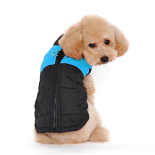 Ectkuee Winter Warm Pet Hund Kleidung klein wasserdichte Hundemantel Jacke Winter Gesteppt Gepolstert Puffer Pet Kleidung… von Ectkuee