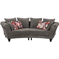 ED EXCITING DESIGN 3-Sitzer "Corinna", Sofa mit 8 Kissen, gebogener Rücken von Ed Exciting Design