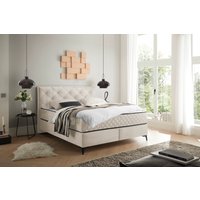 ED EXCITING DESIGN Boxbett "Monroe inkl. Bettkasten, erhältlich in den Breiten 160cm & 180cm", Duo-Matratze - feste Seite mit Kokosmatte von Ed Exciting Design