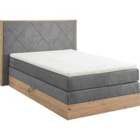ED EXCITING DESIGN Boxspringbett "Bellevue", inkl. Bettkasten, wahlweise mit Matratze und Topper von Ed Exciting Design