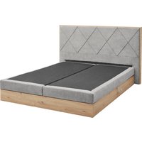 ED EXCITING DESIGN Boxspringbett "Bellevue", inkl. Bettkasten, wahlweise mit Matratze und Topper von Ed Exciting Design