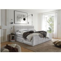ED EXCITING DESIGN Boxspringbett "Bolivia", harte Seite mit Kokosmatte, weiche Seite mit Filzabdeckung von Ed Exciting Design