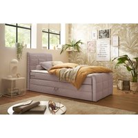 ED EXCITING DESIGN Boxspringbett "Bolivia", harte Seite mit Kokosmatte, weiche Seite mit Filzabdeckung von Ed Exciting Design