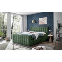 ED EXCITING DESIGN Boxspringbett "Loberie", mit Strasssteinen im Kopf- und Fußteil, inkl. Bettkasten von Ed Exciting Design