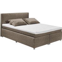 ED EXCITING DESIGN Boxspringbett "Luanda", wahlweise mit Matratze und Topper von Ed Exciting Design