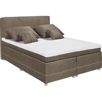 ED EXCITING DESIGN Boxspringbett "Luanda", wahlweise mit Matratze und Topper von Ed Exciting Design