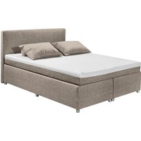 ED EXCITING DESIGN Boxspringbett "Luanda", wahlweise mit Matratze und Topper von Ed Exciting Design