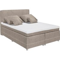 ED EXCITING DESIGN Boxspringbett "Luanda", wahlweise mit Matratze und Topper von Ed Exciting Design