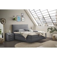 ED EXCITING DESIGN Boxspringbett "Marbella", Duo-Matratze- harte Kokosmatte, weiche Filzabdeckung, Matratzenhülle von Ed Exciting Design