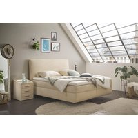 ED EXCITING DESIGN Boxspringbett "Marbella", Duo-Matratze- harte Kokosmatte, weiche Filzabdeckung, Matratzenhülle von Ed Exciting Design