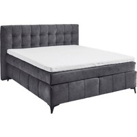 ED EXCITING DESIGN Boxspringbett "Oregon", inkl. Duo-Matratze - Kokosmatte, Filzabdeckung von Ed Exciting Design