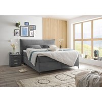 ED EXCITING DESIGN Boxspringbett "Seattle", harte Seite mit Kokosmatte, weiche Seite mit Filzabdeckung von Ed Exciting Design