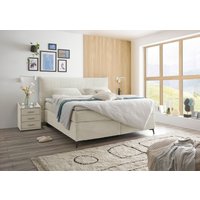 ED EXCITING DESIGN Boxspringbett "Seattle", harte Seite mit Kokosmatte, weiche Seite mit Filzabdeckung von Ed Exciting Design