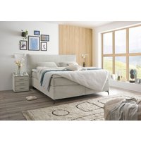 ED EXCITING DESIGN Boxspringbett "Seattle", harte Seite mit Kokosmatte, weiche Seite mit Filzabdeckung von Ed Exciting Design