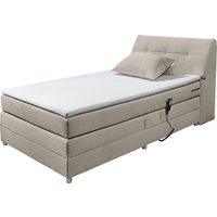 ED EXCITING DESIGN Boxspringbett "Toulouse", inkl. Motor, inkl. Stauraum im Kopfteil von Ed Exciting Design